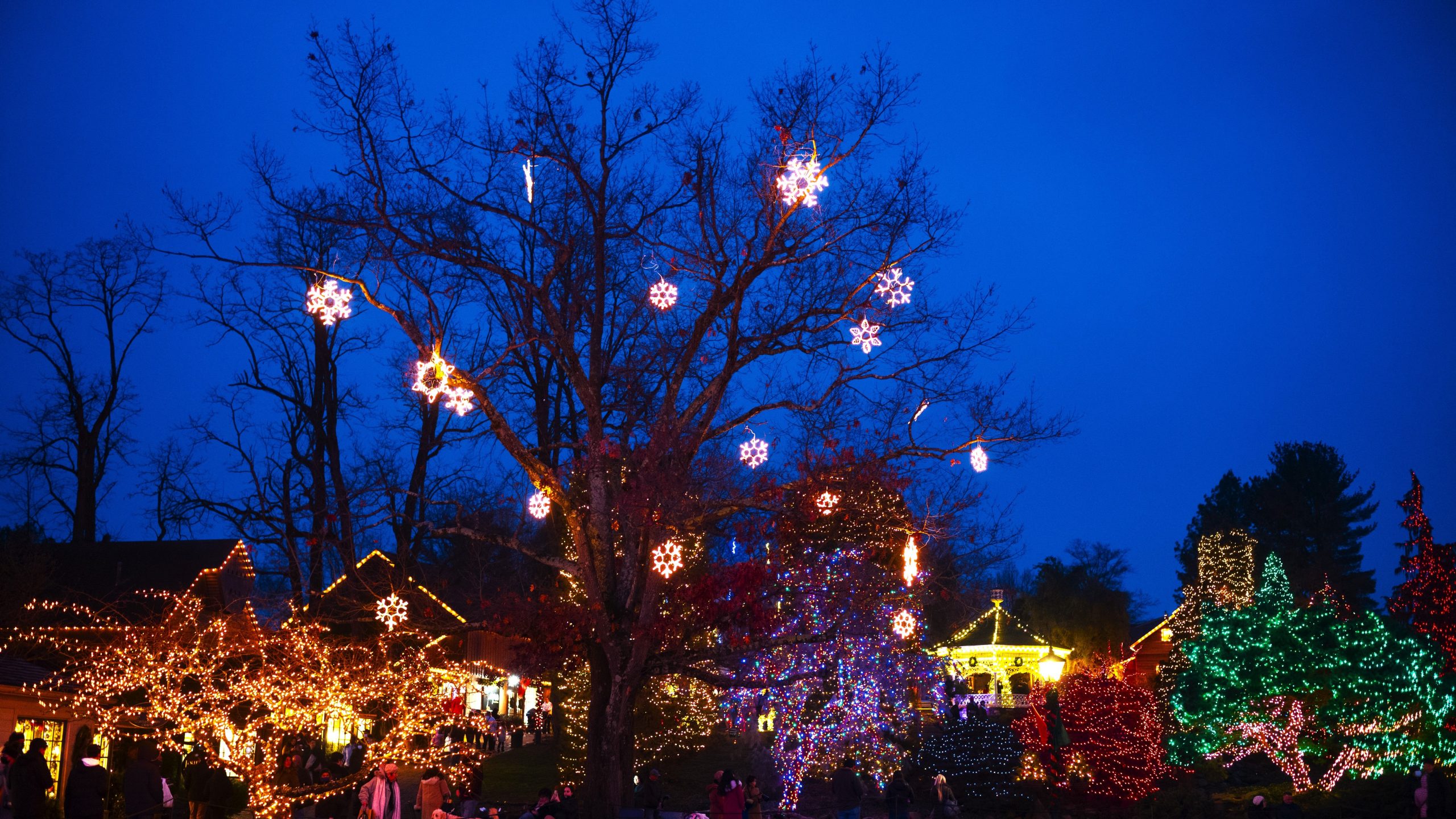 La banlieue la plus cool d'Amérique est la petite ville la plus sous-estimée à visiter pour Noël