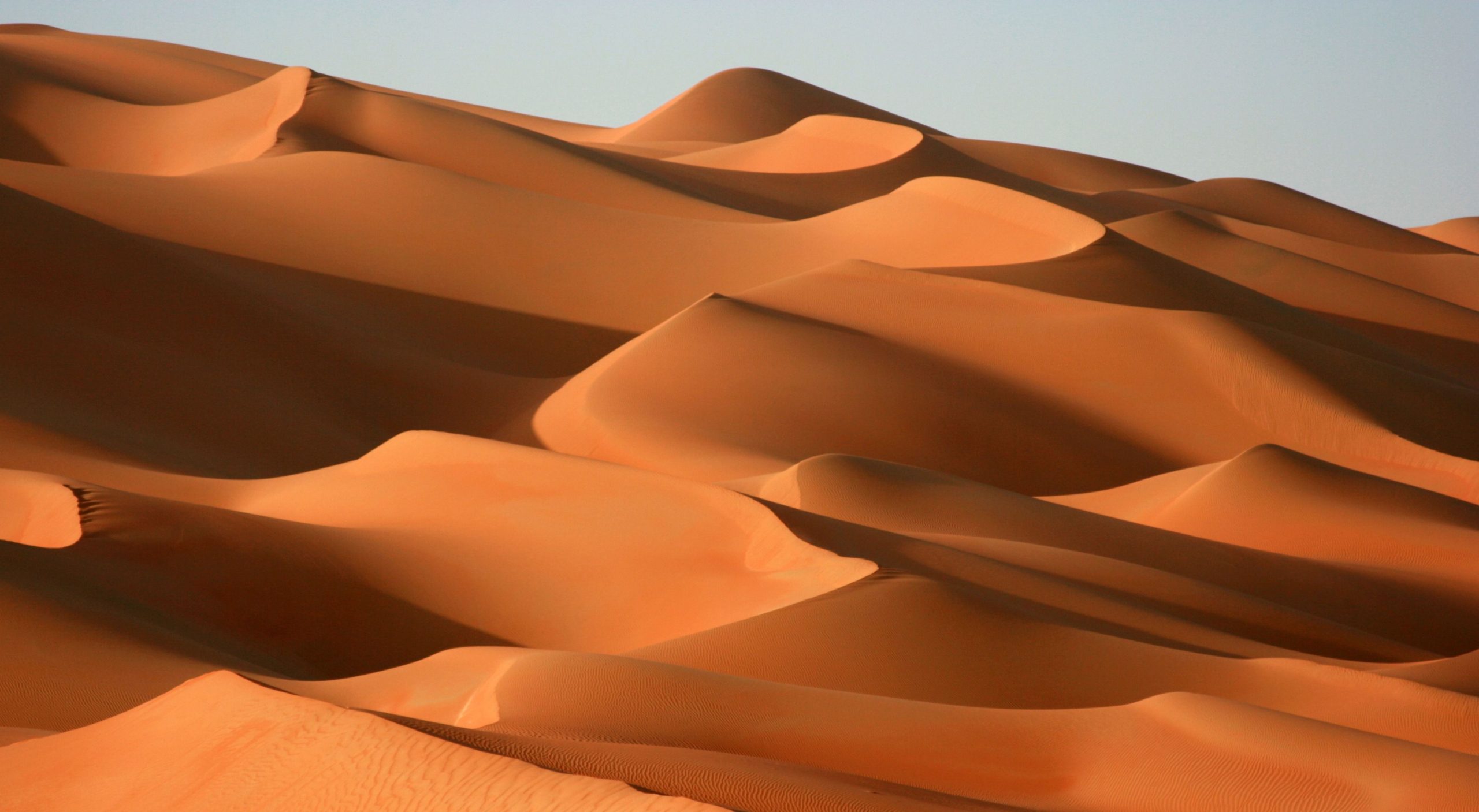 Le plus grand désert de sable du monde n'est pas en fait le Sahara