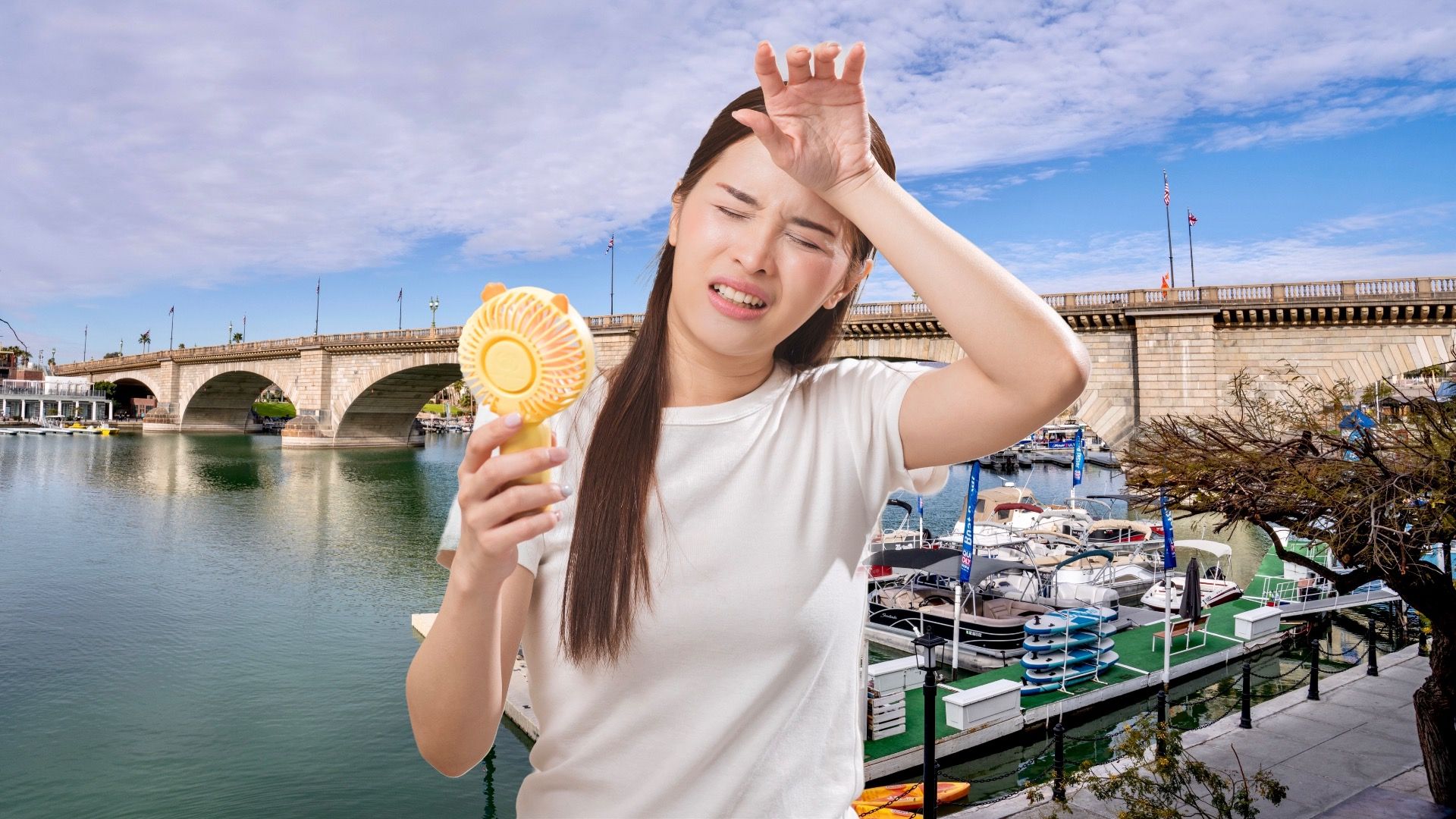 Esta cidade do lago Arizona é o ponto mais quente do estado