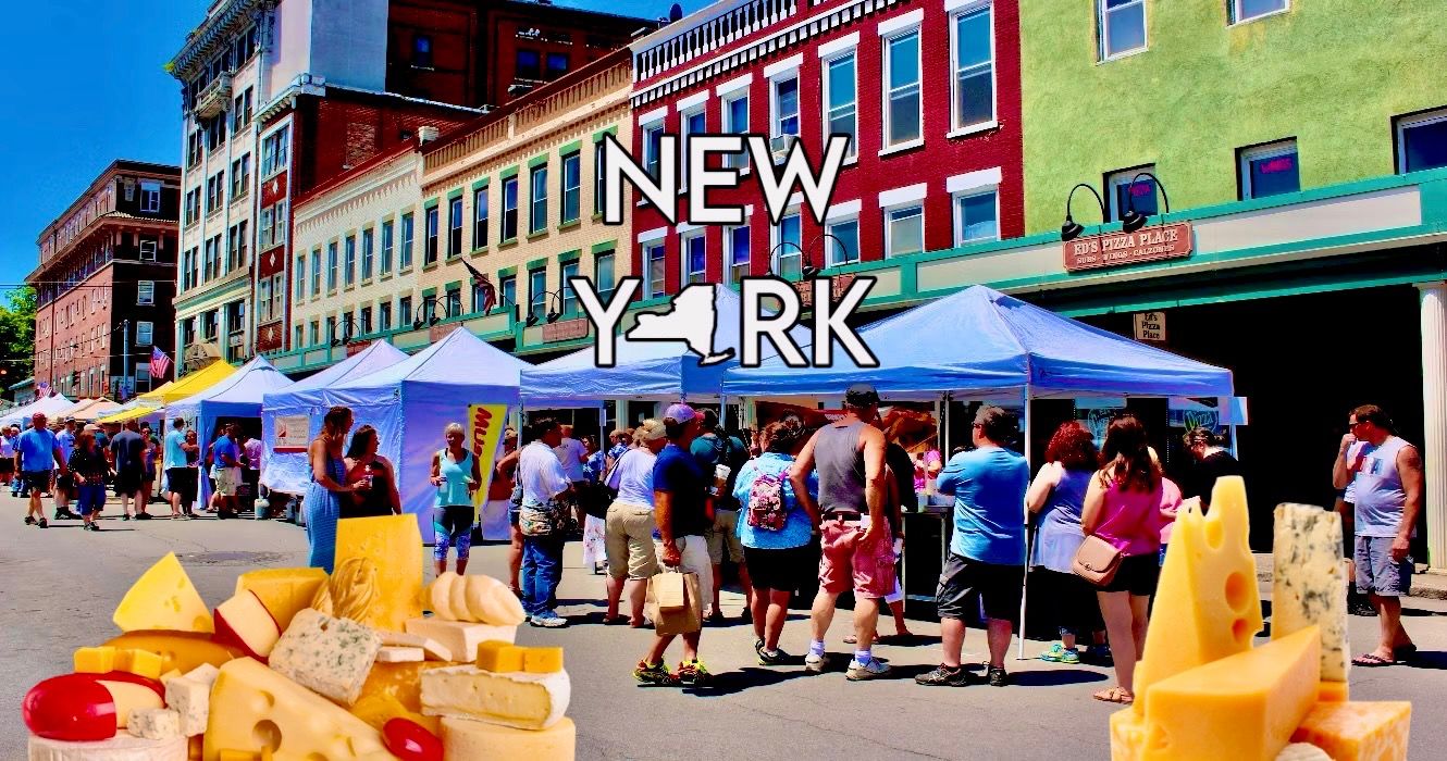 Este encantador pueblo pequeño también es la capital del queso de Nueva York.