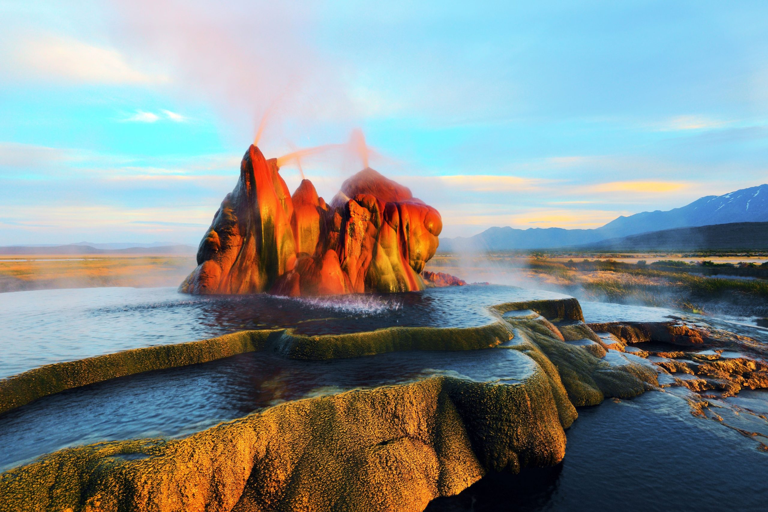Ce parc du Nevada peu connu rivalise avec Yellowstone avec des sources chaudes, des geysers et plus