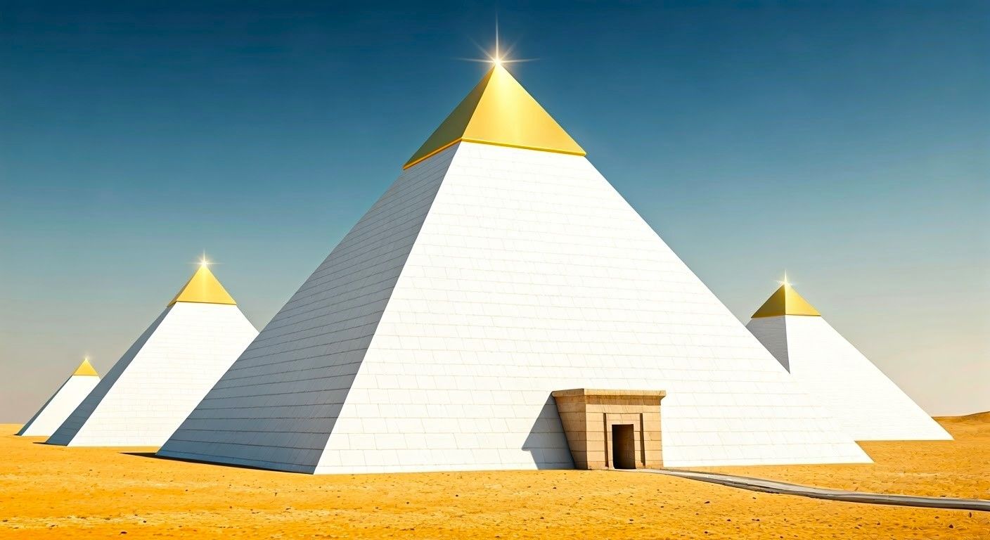 Las antiguas pirámides egipcias de Giza originalmente no parecían en nada a lo que lo hacen hoy