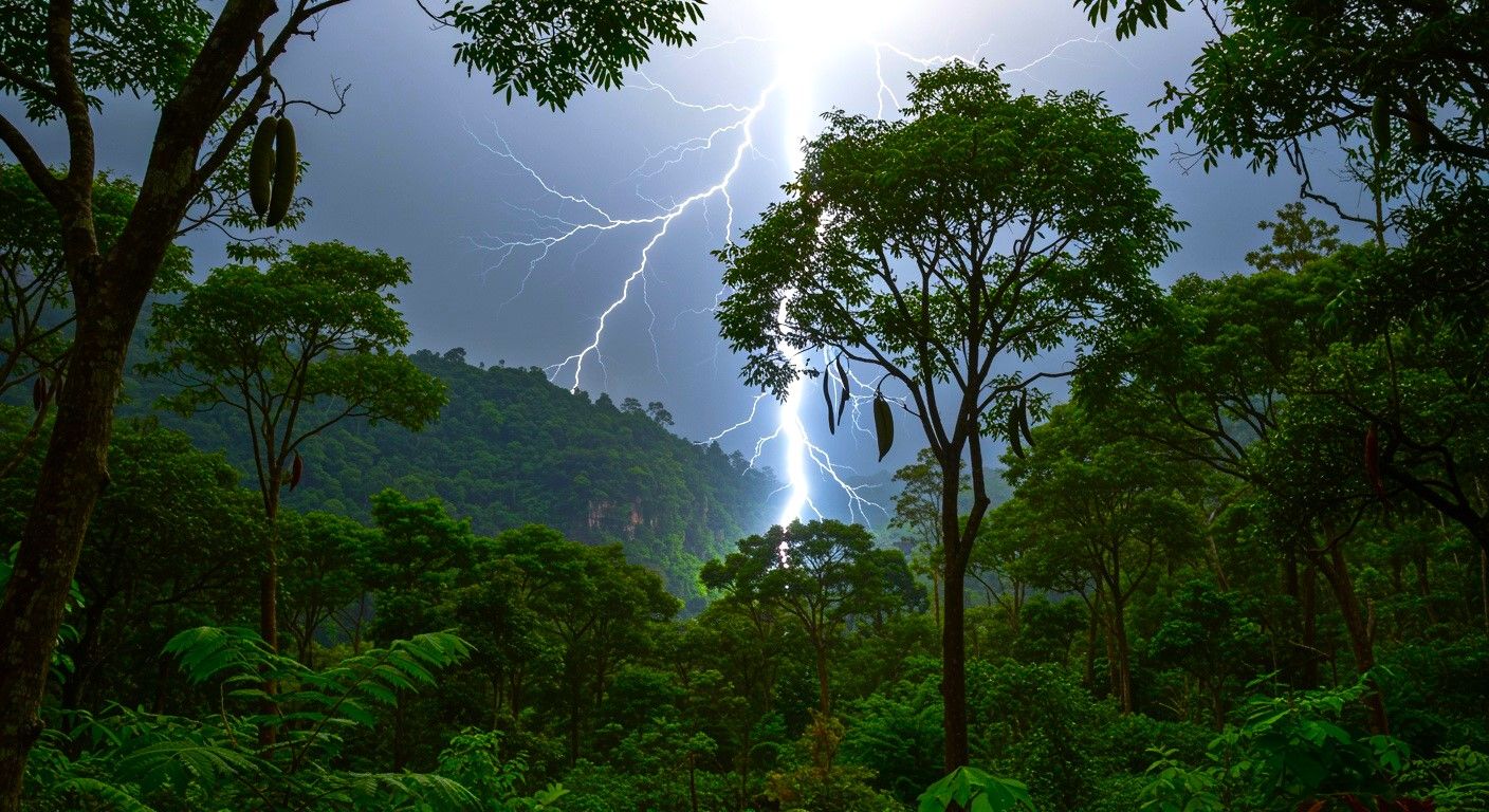 Cet arbre superpuissant a évolué pour tuer ses ennemis avec des éclairs