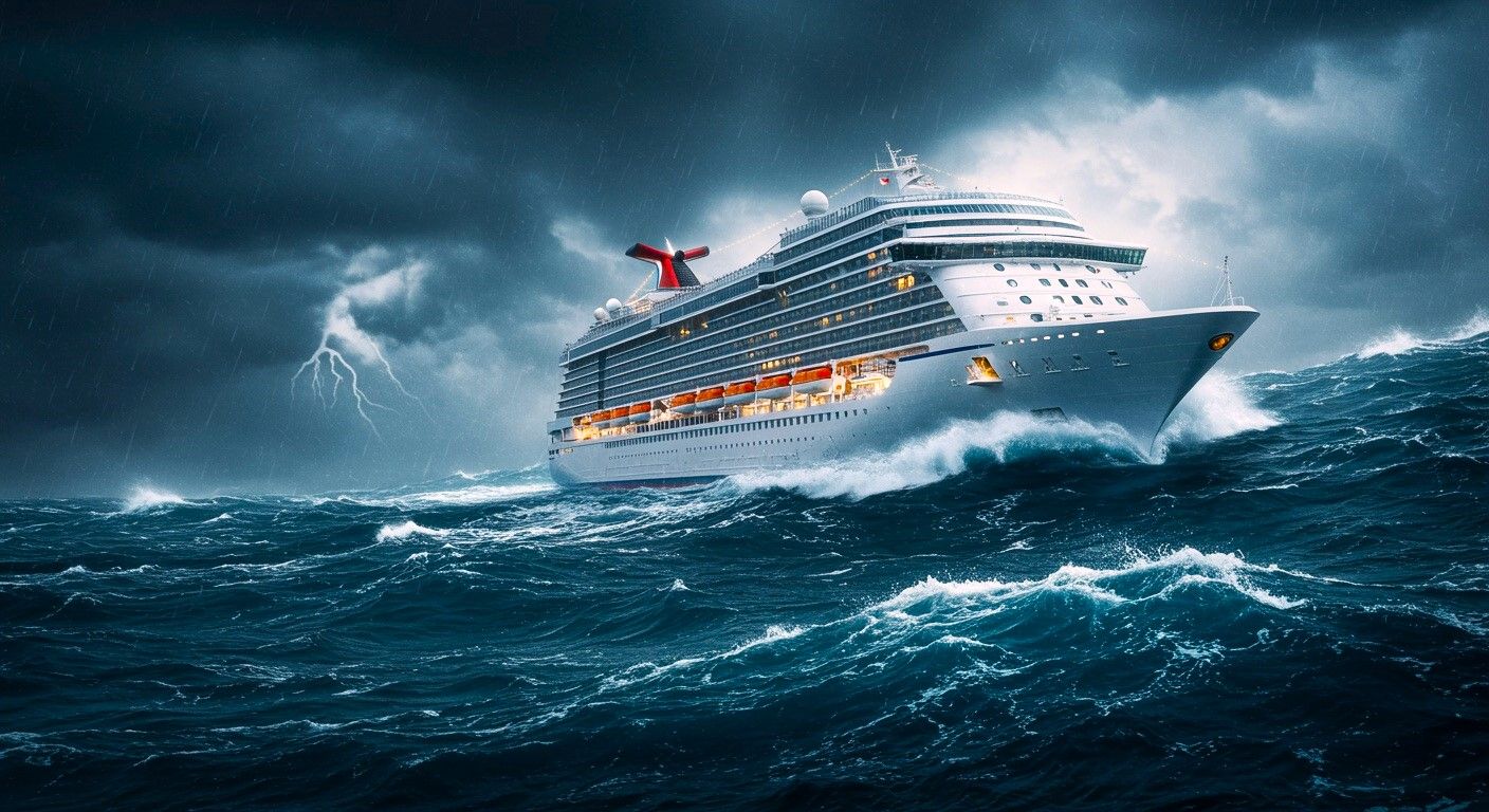 Piense dos veces antes de tomar un crucero durante la temporada de huracanes