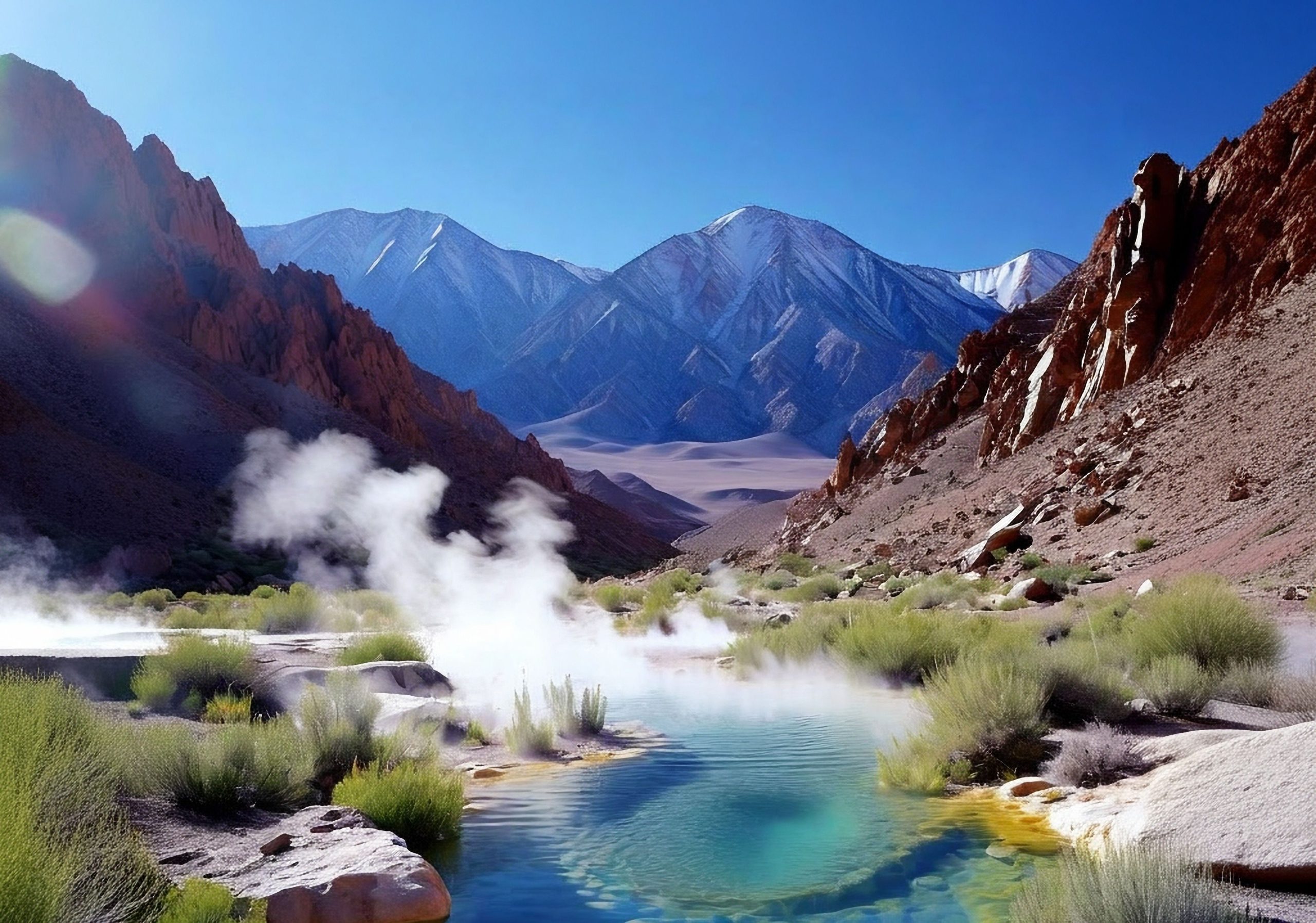 Ces sources chaudes secrètes offrent les meilleures vues de la plus haute montagne du Nevada, gratuitement