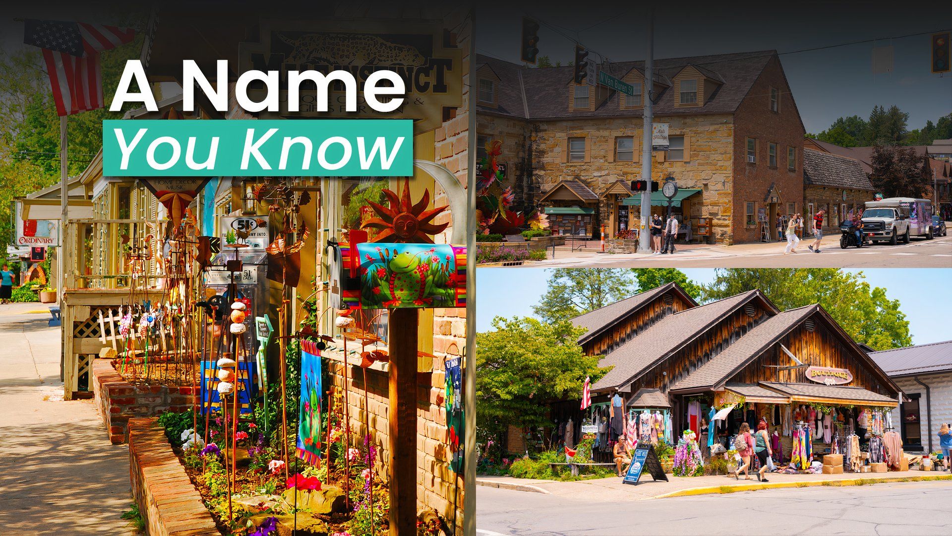 Cette ville du Midwest peu connue a un nom très célèbre et un parc d'État pittoresque à sa porte