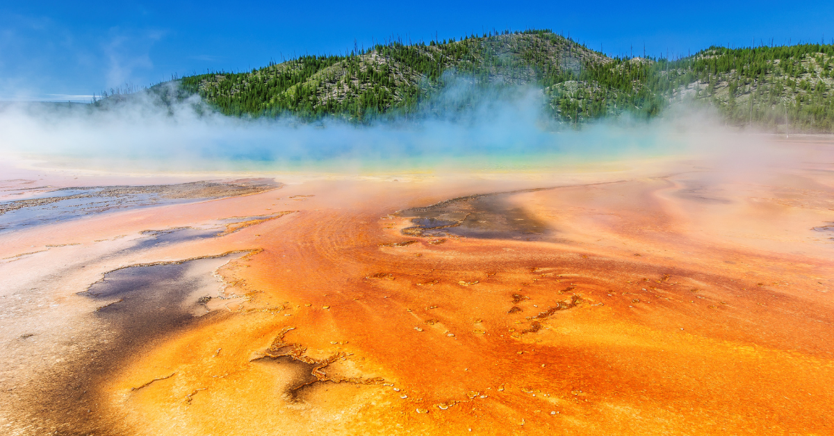 Il parco nazionale di Yellowstone aveva l'ennesima esplosione idrotermale che non era completamente rilevata