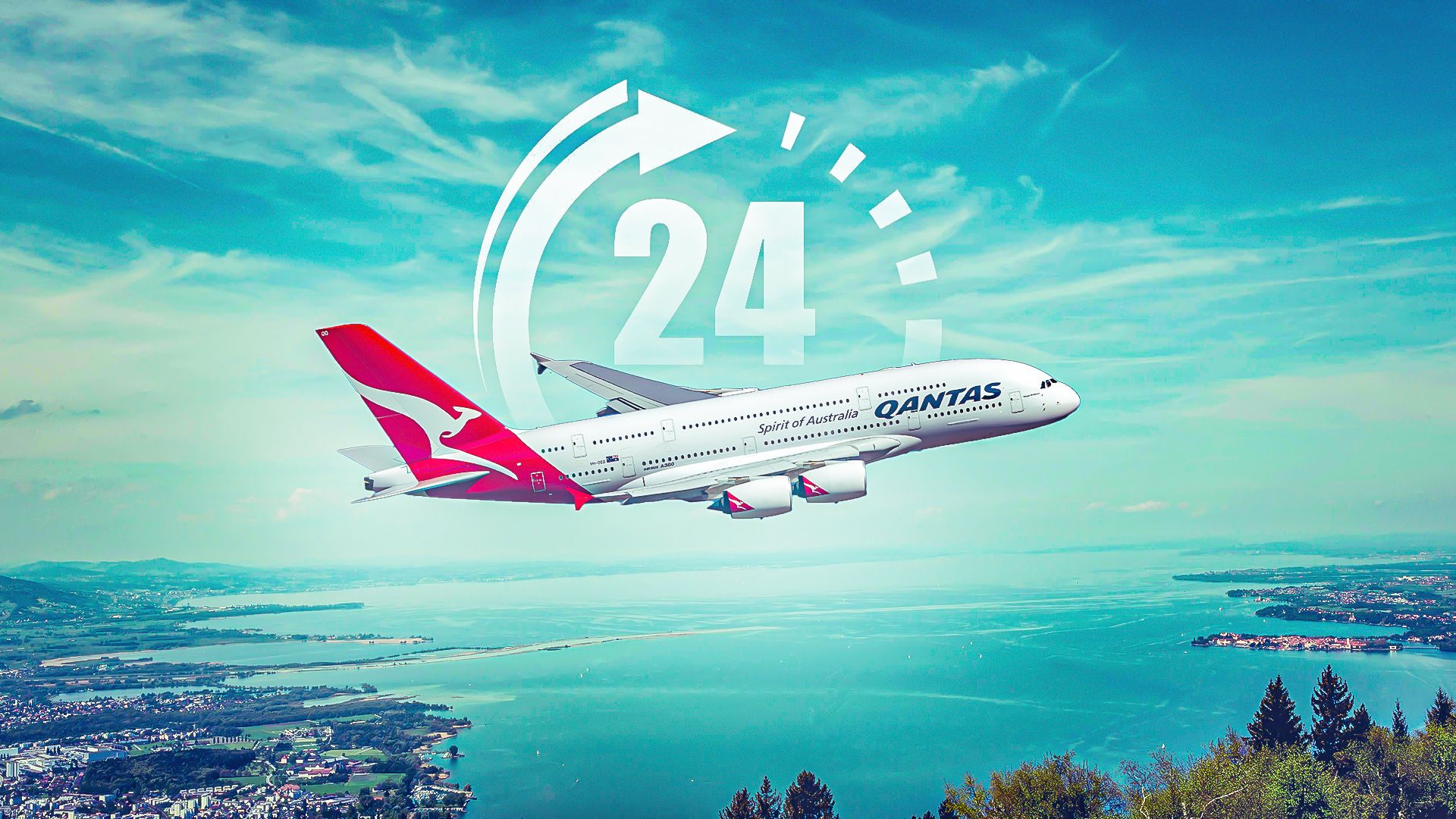 Hasta 24 horas: los vuelos Airbus A380 de 1 parada más largos del mundo