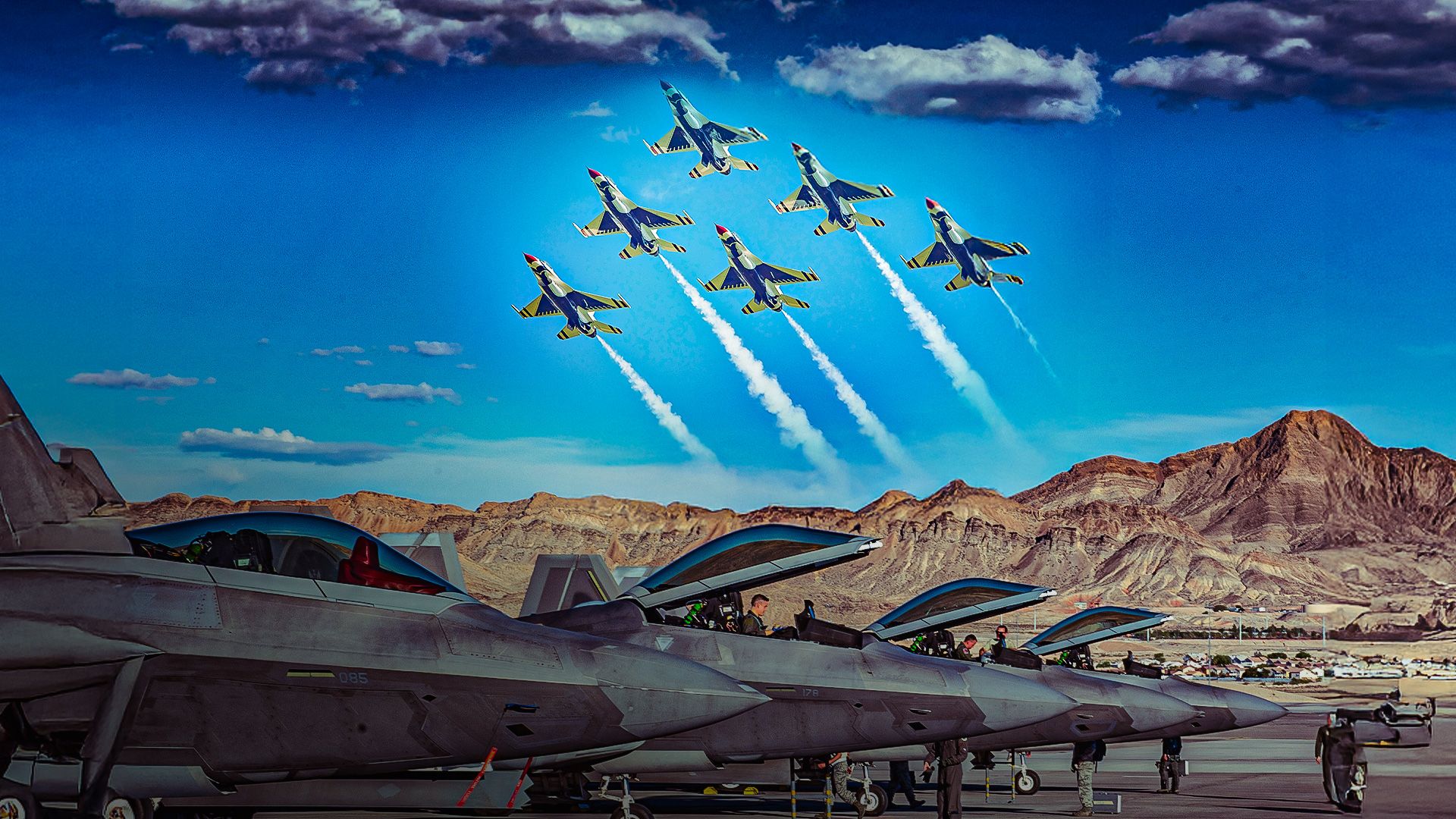 Este es el avión más rápido de la Fuerza Aérea de los EE. UU.