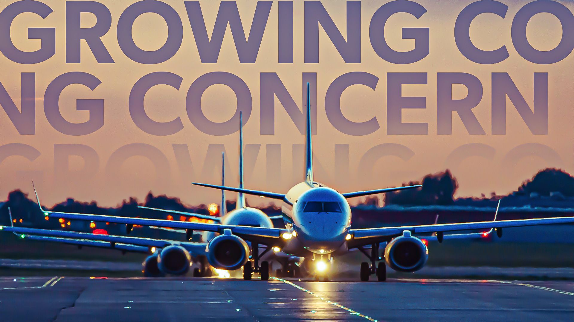 Declaración de emisión de las aerolíneas sobre la creciente preocupación que enfrenta los pasajeros