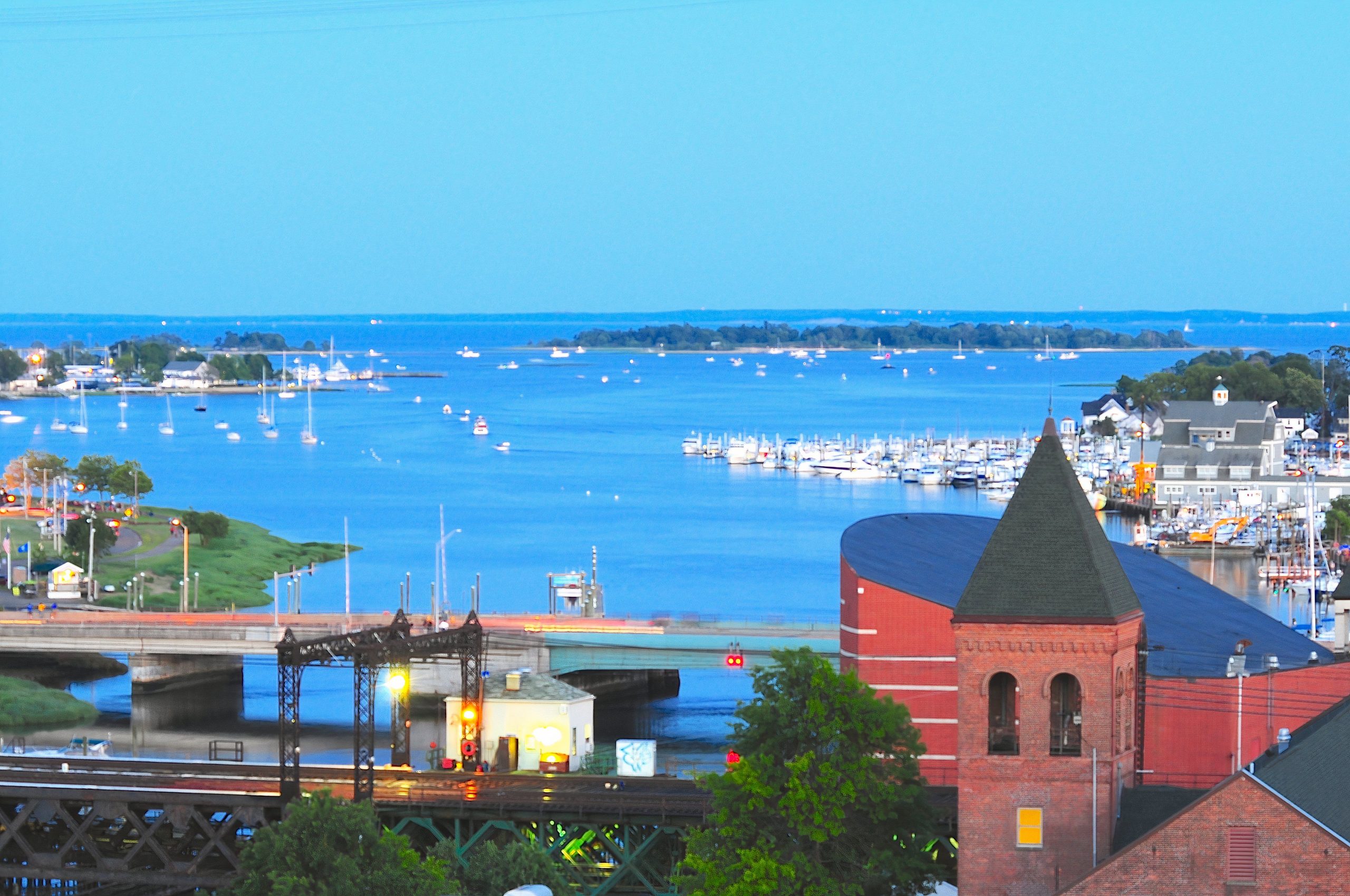 Route sous-estimée d'Amtrak: vues côtières négligées par la région du Nord-Est
