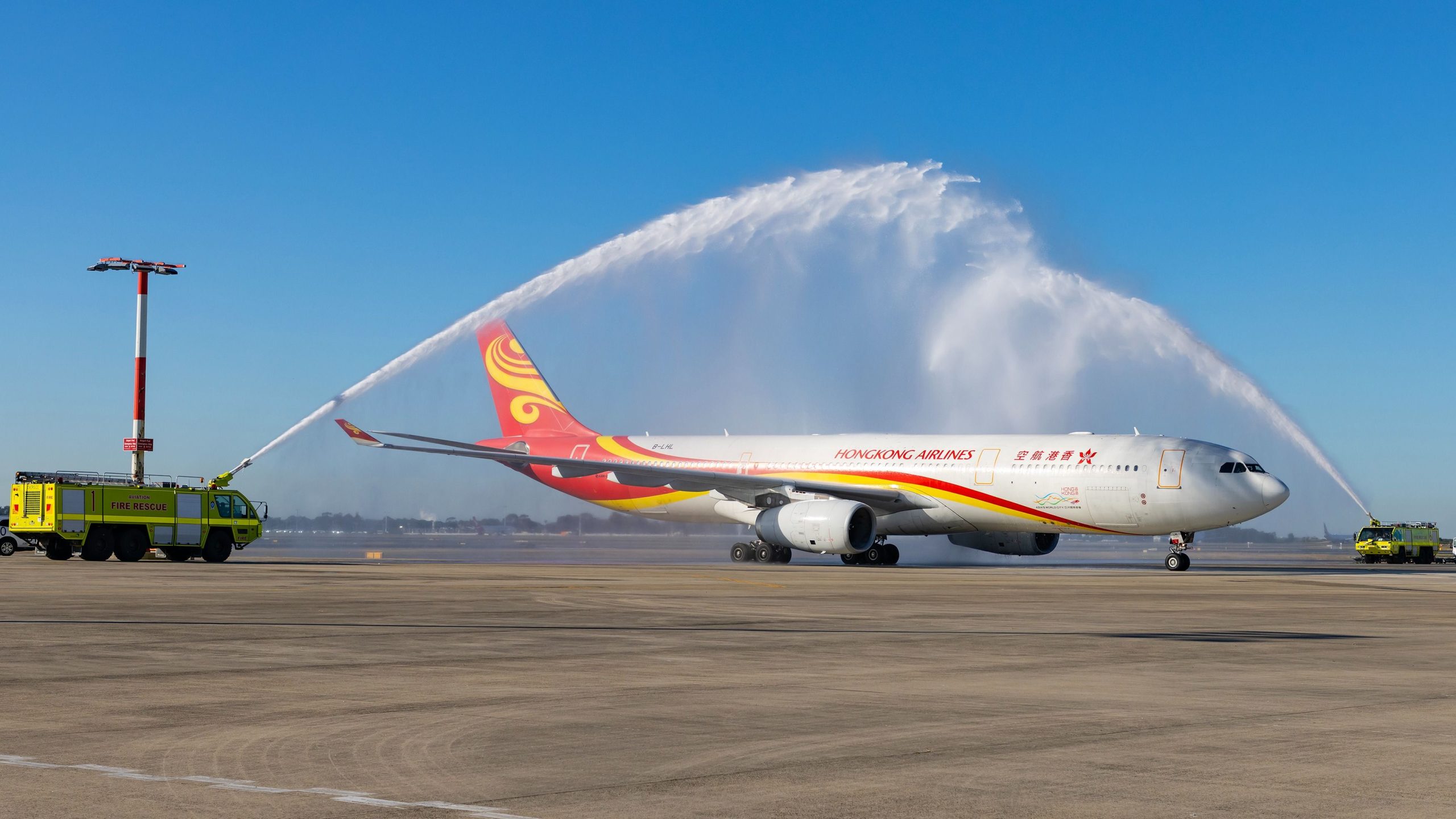Hong Kong Airlines ha lanzado su nuevo vuelo de 10h a Sydney en un Airbus A330