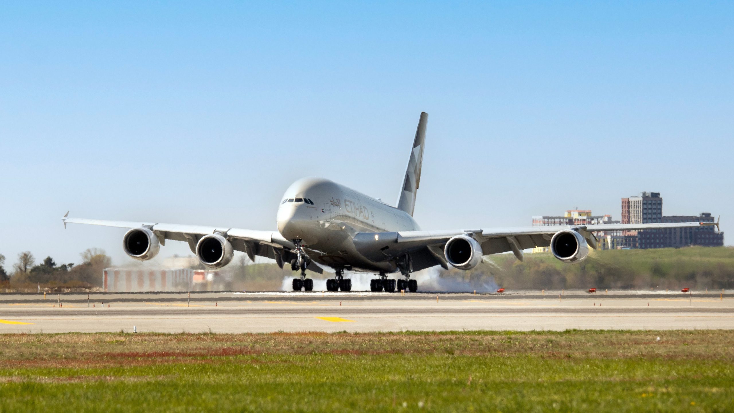 New York JFK se despide de los vuelos de Airbus A380 de Etihad Airbus A380
