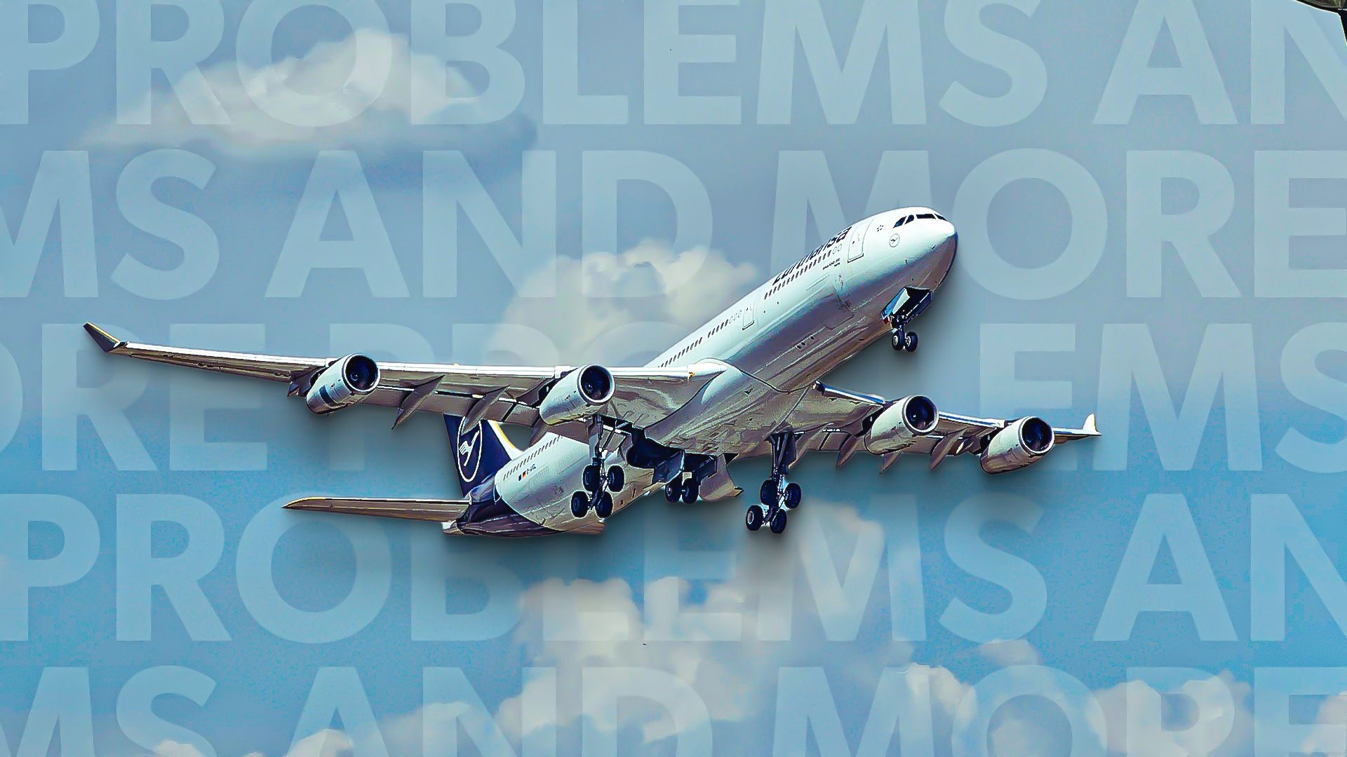 O problema Airbus encontrou depois de projetar o A340 de quatro motores