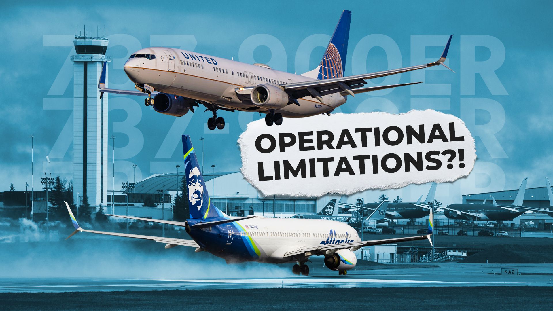 Por que o Boeing 737-900ER tem um limite para os aeroportos que pode voar para