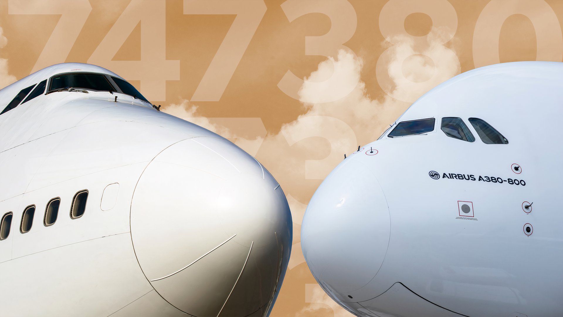Por que o Boeing 747 tem um nariz tão distinto em comparação com o Airbus A380