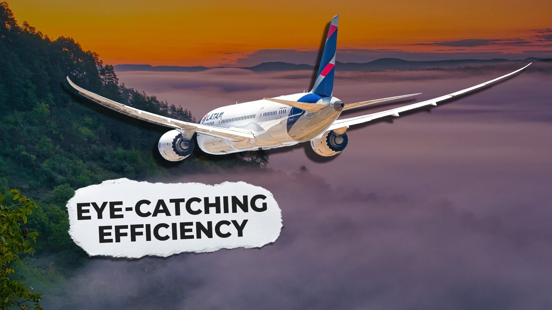 Por qué el Boeing 787 Dreamliner tiene una flexión de ala tan masiva