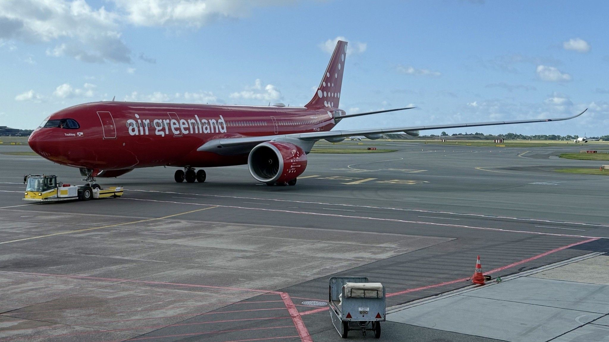 Deficiencias de seguridad Vuelos internacionales terrestres en el aeropuerto de Nuuk