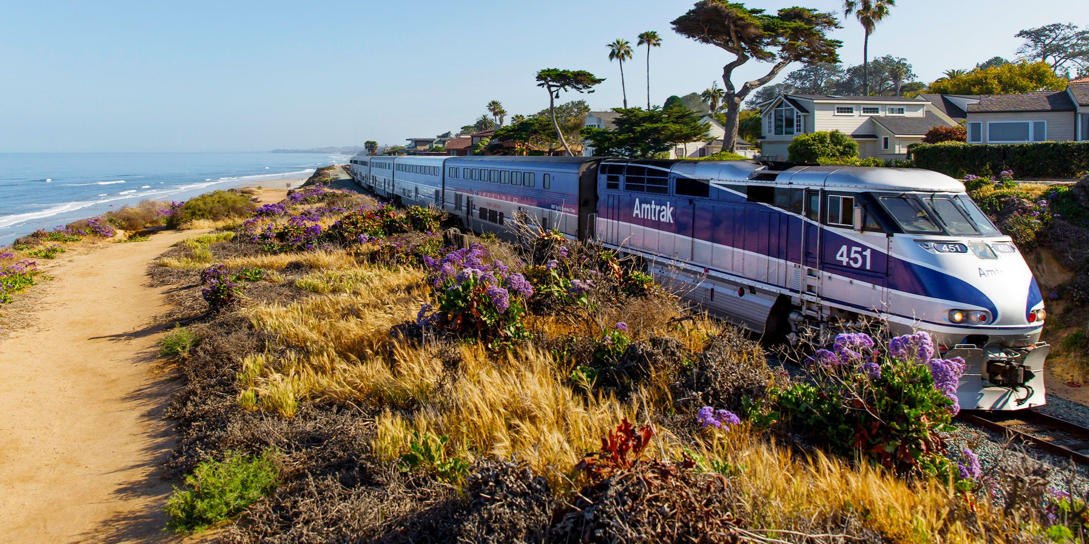AI ha nombrado las 5 rutas de trenes más hermosas de Estados Unidos, y estamos de acuerdo ... en su mayoría