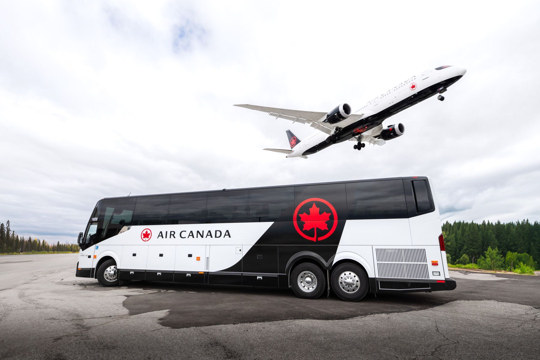 La nouvelle route d'Air Canada n'est même pas volée par un avion
