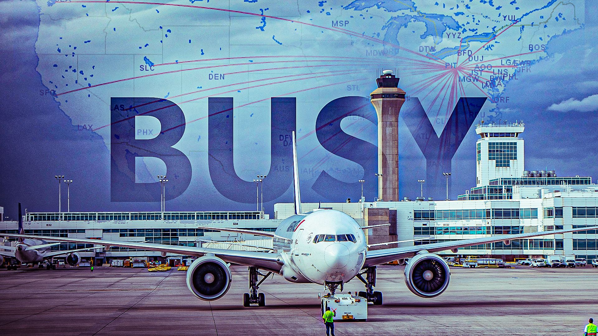 Les aéroports les plus fréquentés d'Amérique du Nord 2025