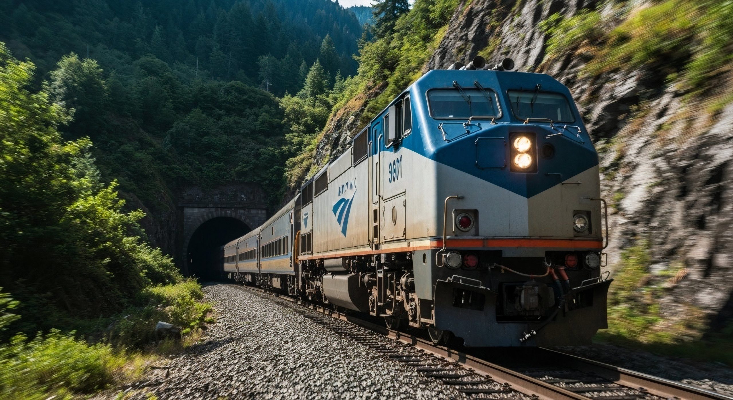 Ce tunnel ingénieux est la meilleure partie de la route de California Zephyr d'Amtrak