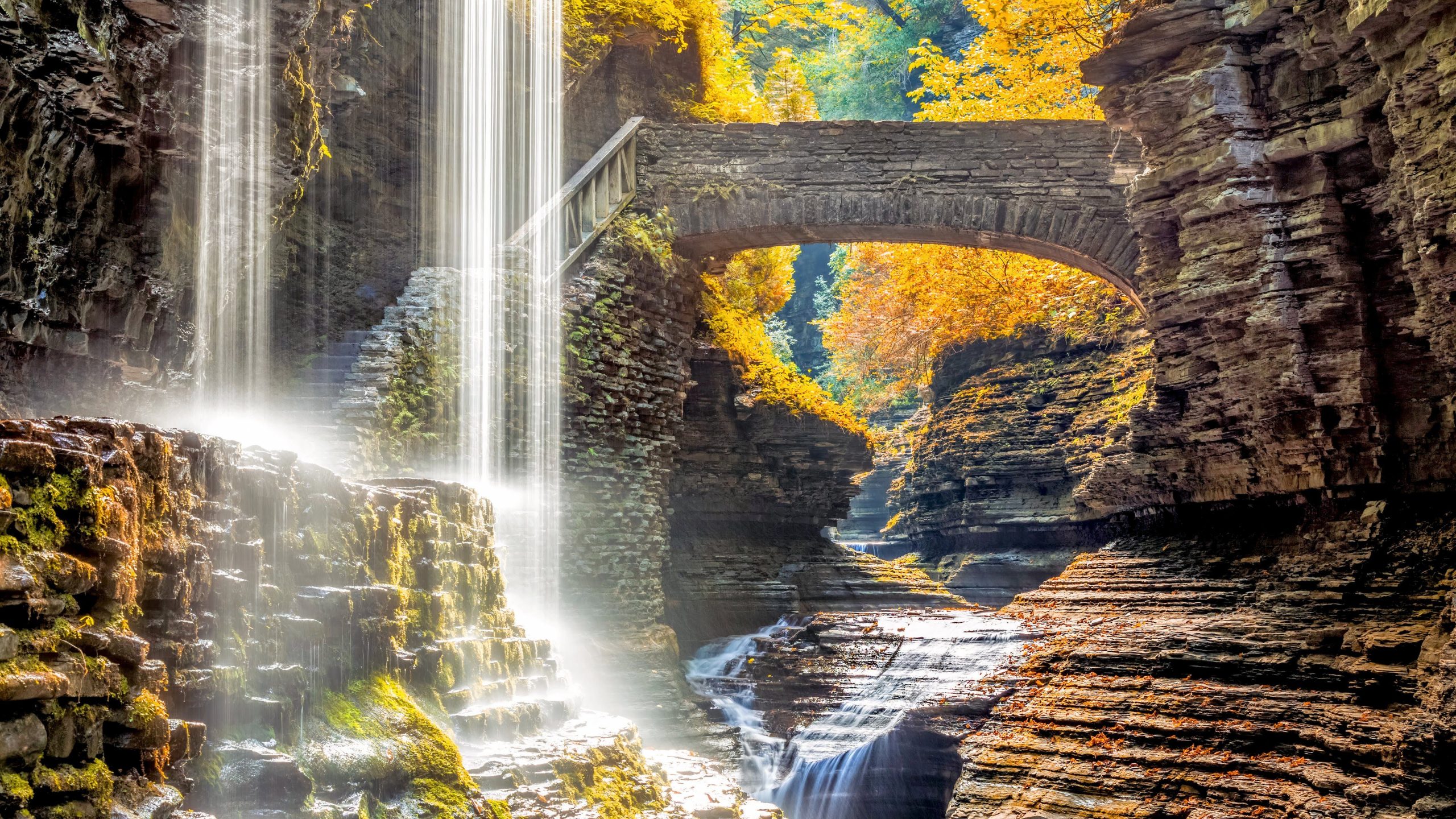 Le parc d'État le plus populaire d'Amérique est officiellement cet étonnant rempli de cascade