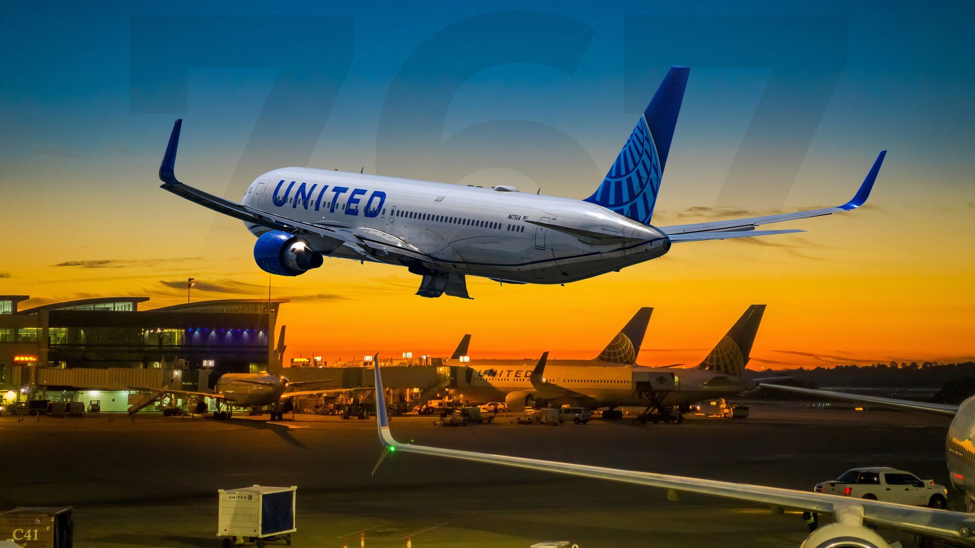 Por qué United Airlines ya no quiere su Boeing 767s