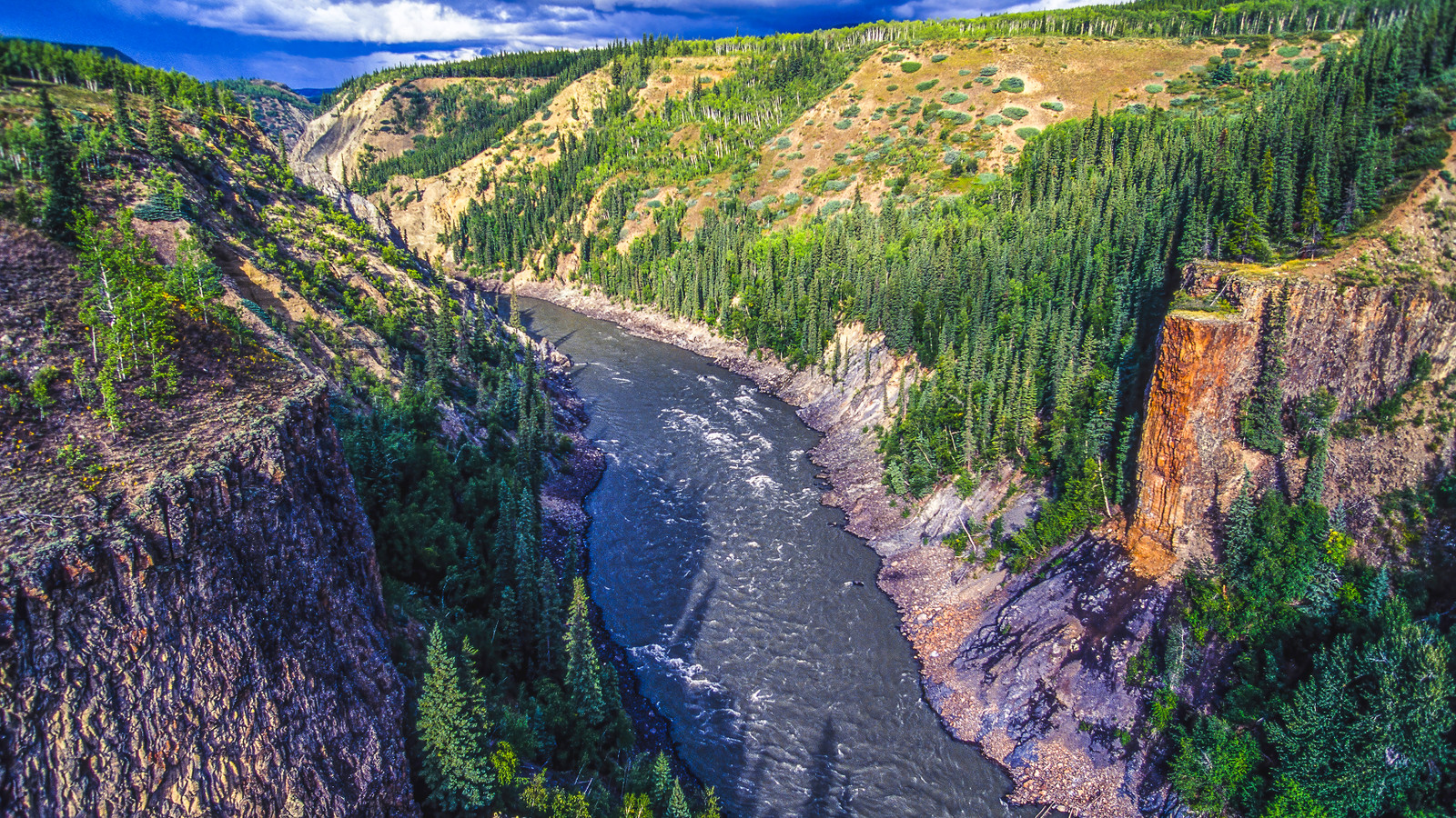 El "Gran Cañón del Norte" es el destino de aventura más subestimado de Canadá