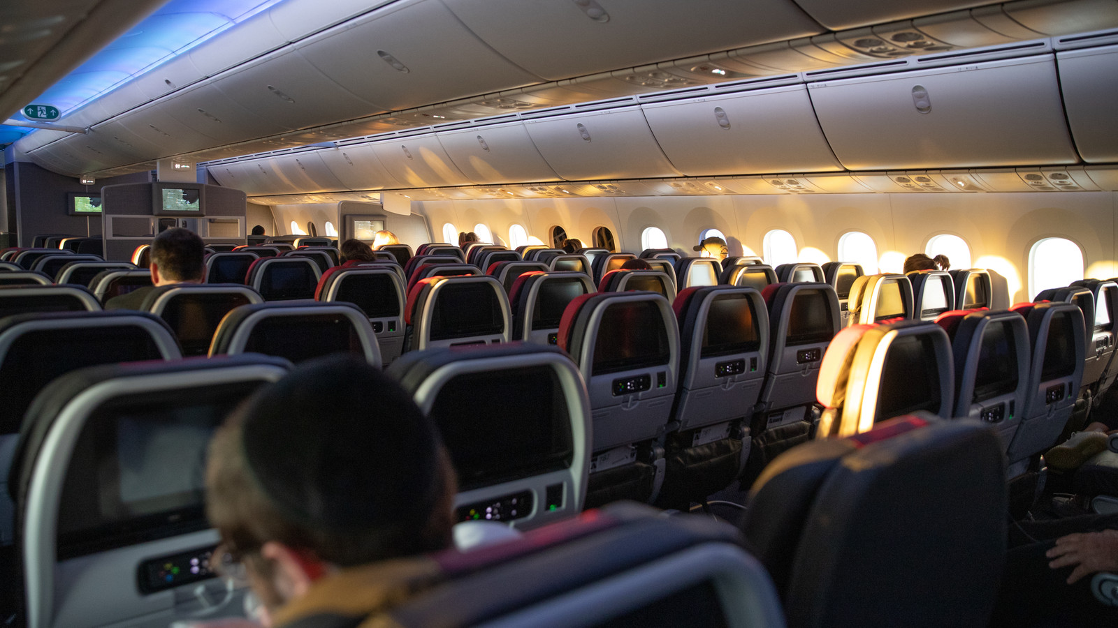 Los estadounidenses frustrados por una foto deprimente del vuelo vacío para codiciar el destino de los Estados Unidos