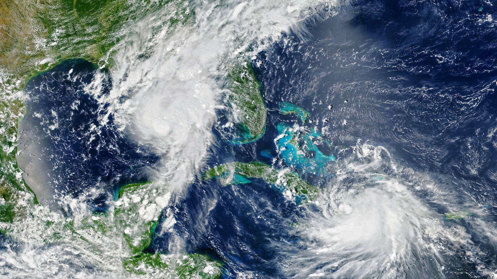 Se emite advertencia sobre el “efecto Fujiwhara” a medida que aumentan las amenazas de huracanes Humberto e Imelda