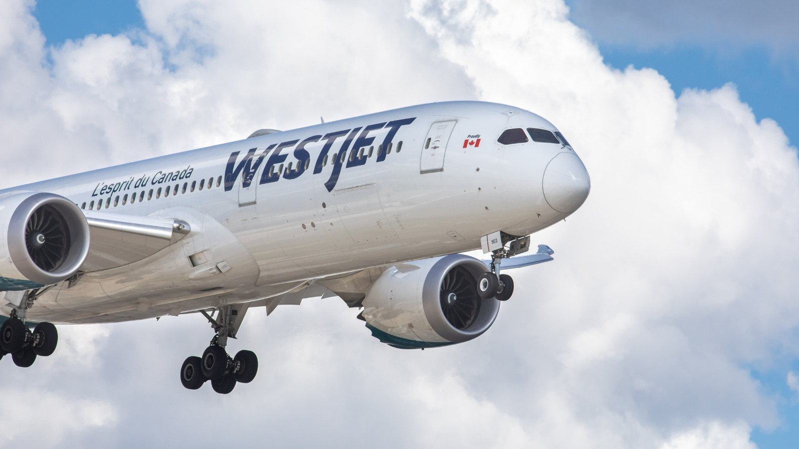 El "orden no identificado" de WestJet finalmente reveló: la aerolínea hace un orden más grande en Canadá