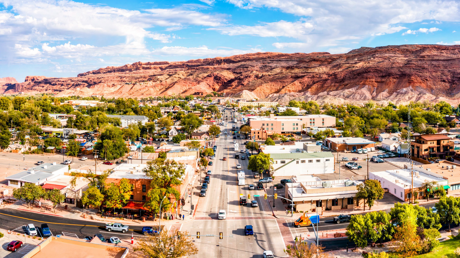 La bellissima città che è la porta del parco nazionale di Canyonlands