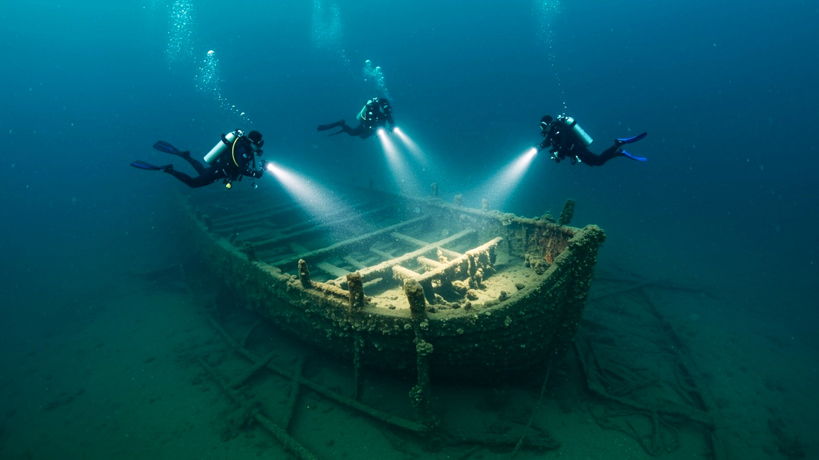 Os arqueólogos atordoados quando o lago Michigan acabou de tossir um naufrágio de longo perdido por puro acidente