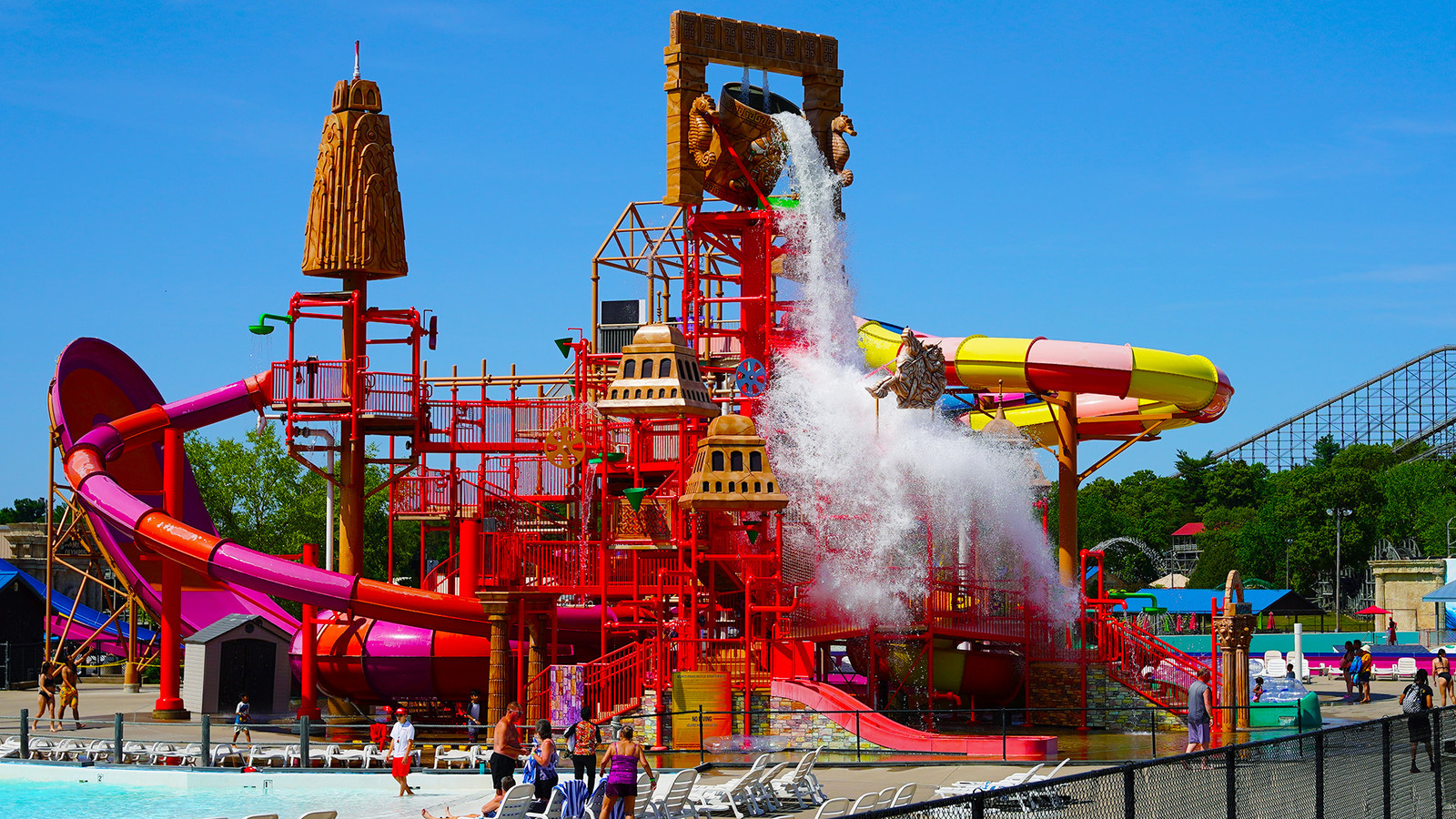 Esta pequena cidade sonolenta também abriga o maior parque aquático da América