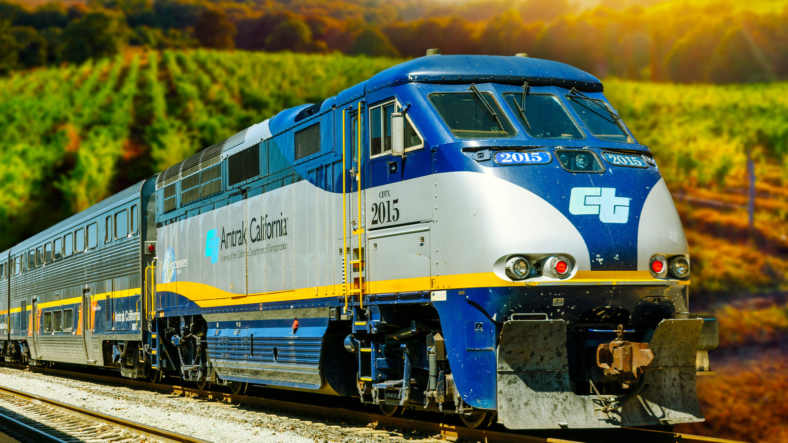 Cette route Amtrak sous-estimée devient tranquillement le voyage de rêve d'un amateur de vin