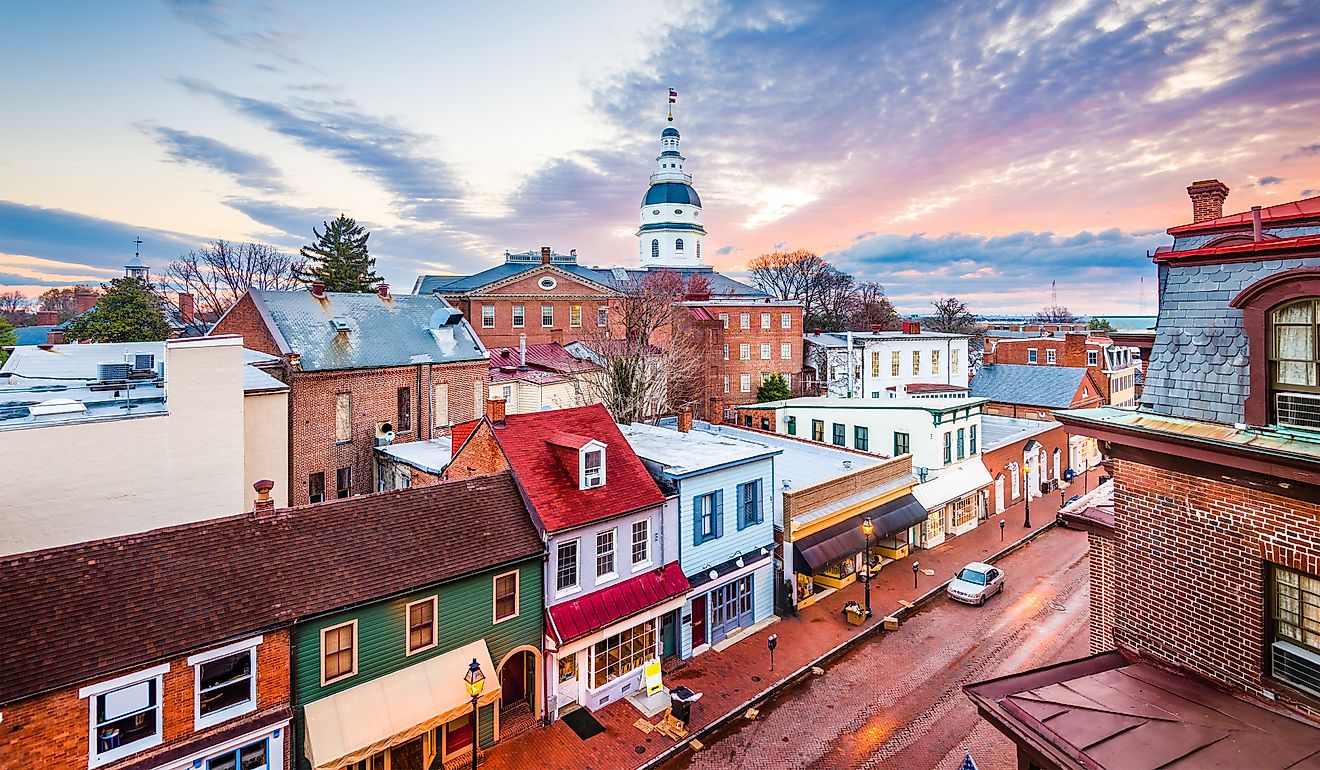 9 delle più tranquille città del Maryland