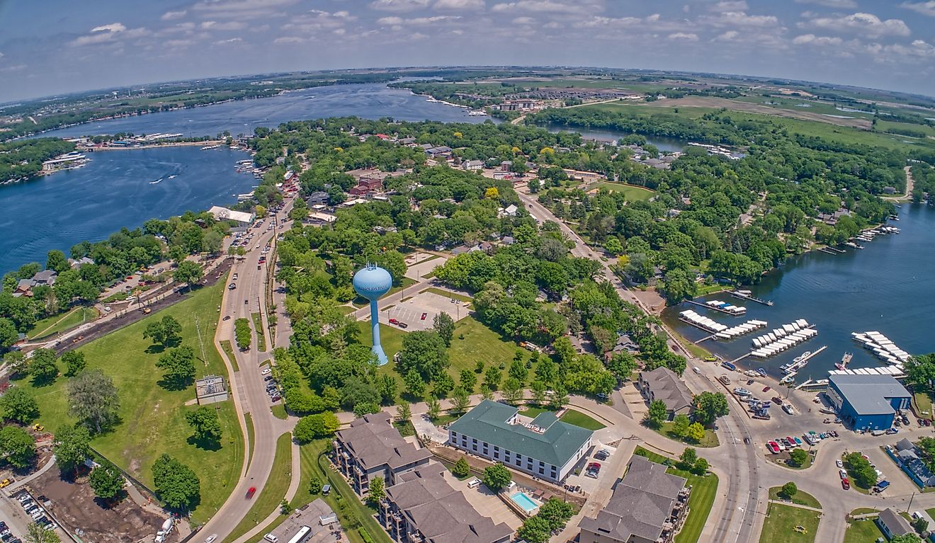 7 mejores ciudades junto al lago en Iowa