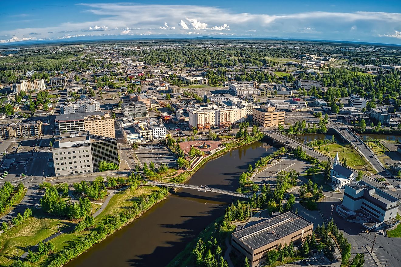 La meilleure ville universitaire en Alaska