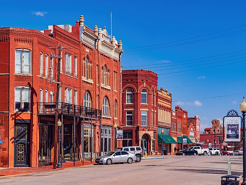 6 ciudades en Oklahoma que estaban congeladas en el tiempo