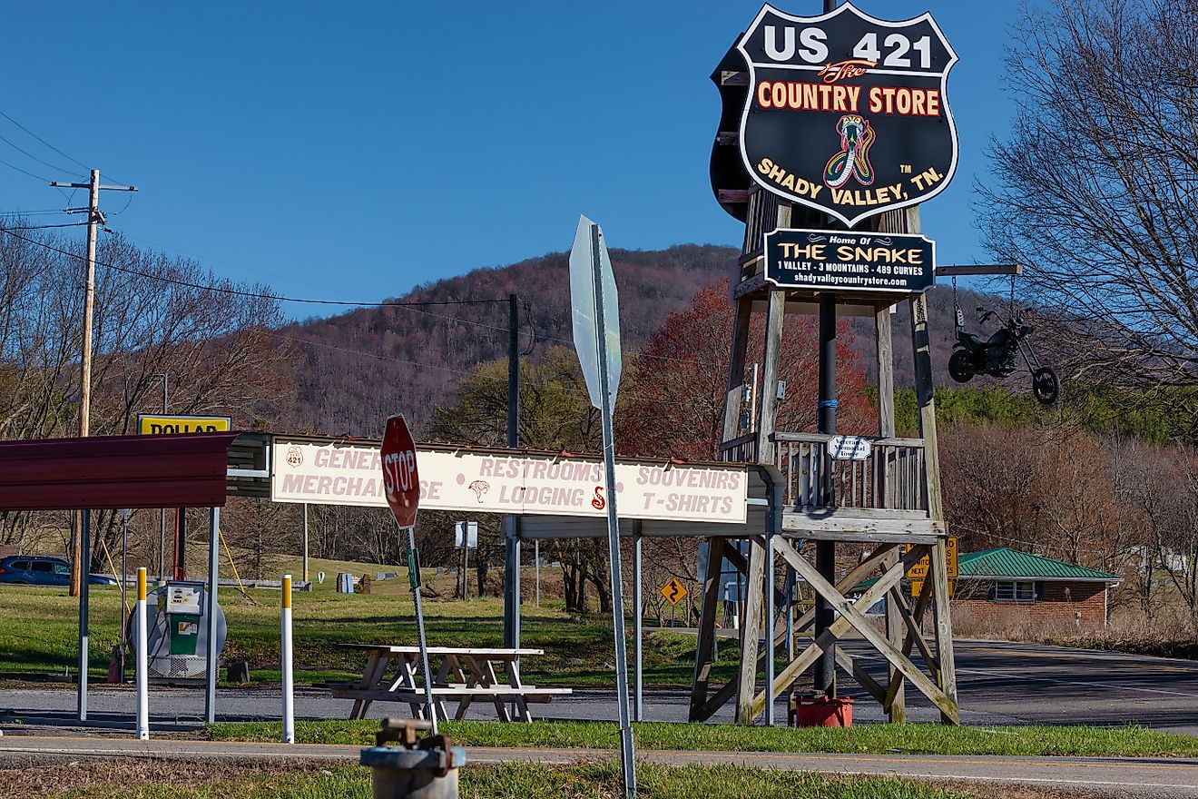 7 bizarramente nomeados cidades no Tennessee