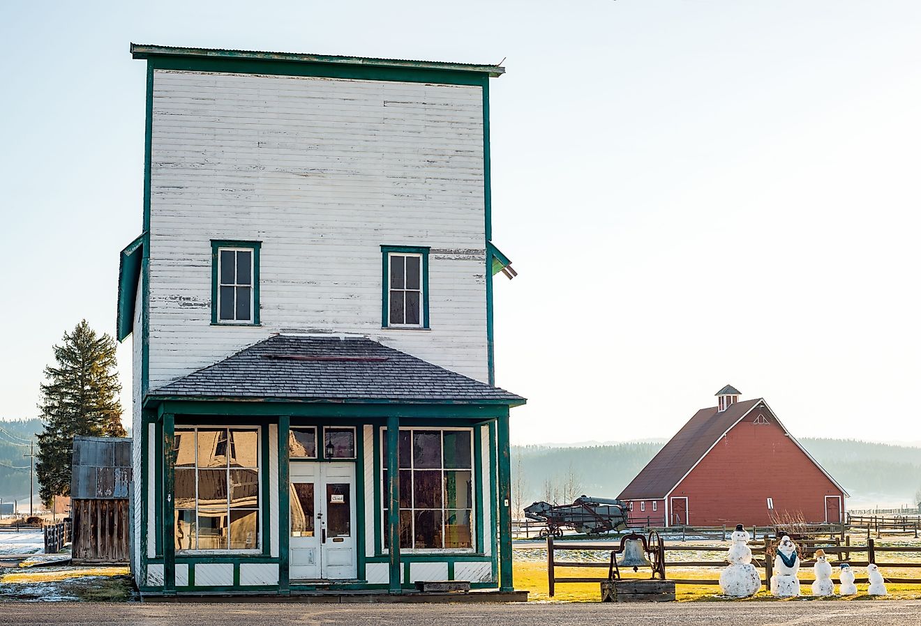 7 magasins généraux anciens de l'Idaho