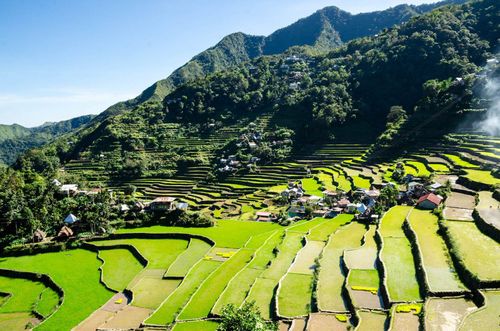 Inspirationespling the Banaue Rice Terraces, Filippine