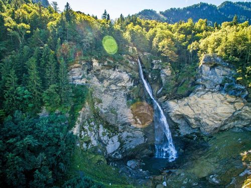 Voir et dohiking la Via Alpina, Suisse