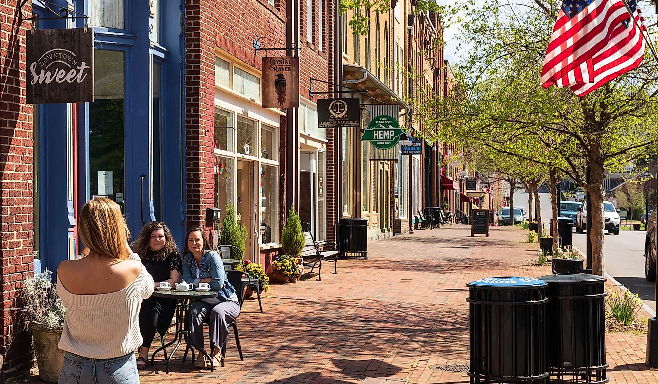 8 piccole città del Tennessee con cordialità senza pari
