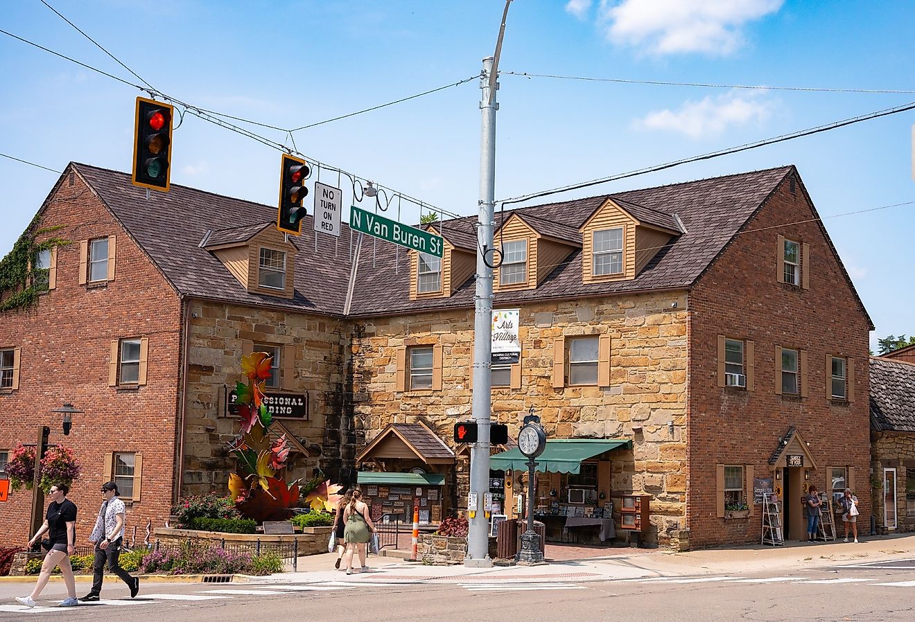 12 cidades de Indiana com ruas principais inesquecíveis