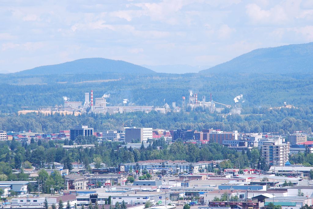 Prince George: Le centre du nord de la Colombie-Britannique