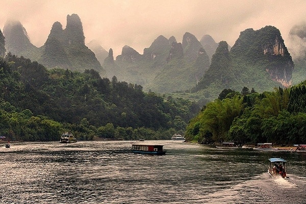 Guilin, China: ¡un paisaje como una pintura de tinta! 4 lugares turísticos recomendados