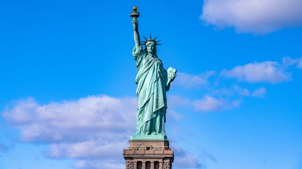Statue de la Liberté: un site du patrimoine mondial de l'UNESCO et un spot touristique emblématique à New York, USA