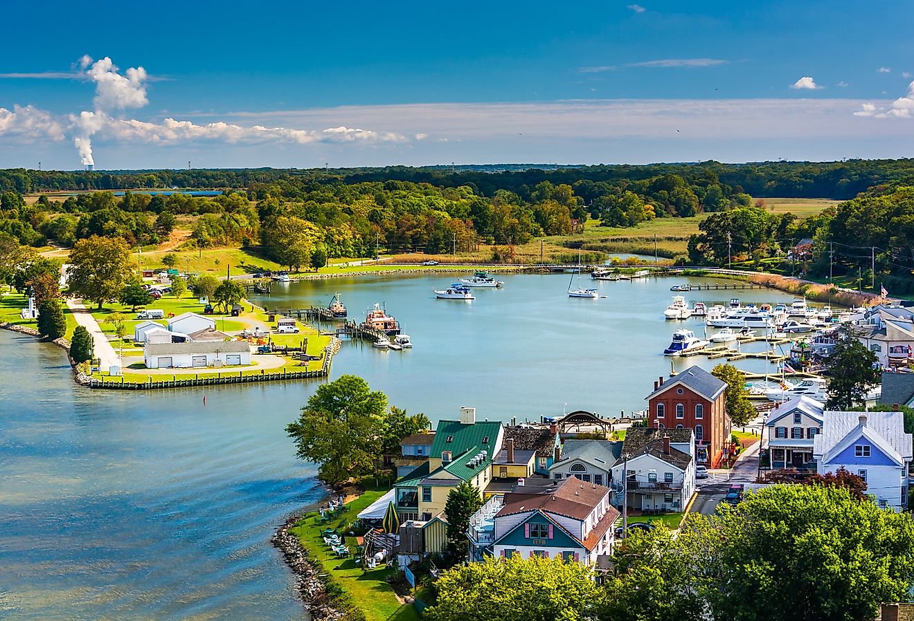 10 plus belles petites villes de la baie de Chesapeake
